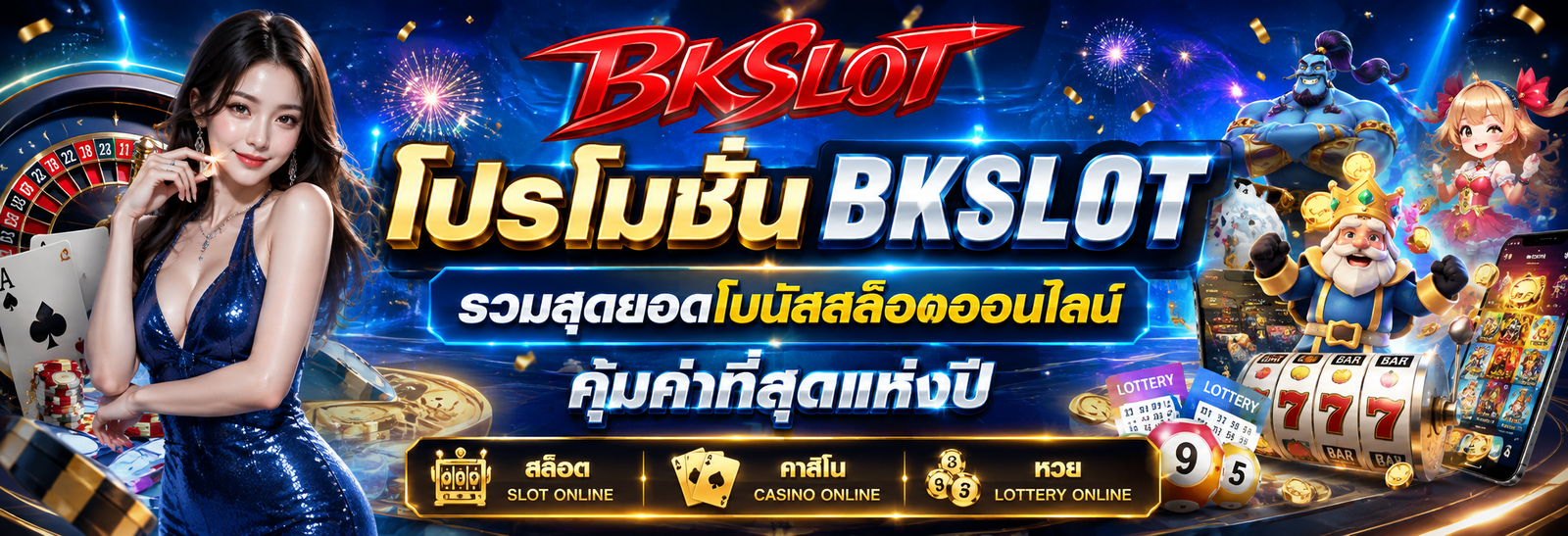 โปรโมชั่น bkslot รวมสุดยอดโบนัสสล็อตออนไลน์ คุ้มค่าที่สุดแห่งปี
